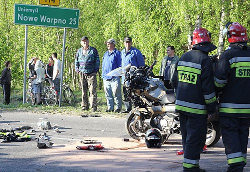 Wypadek w Niekłończycy [foto]