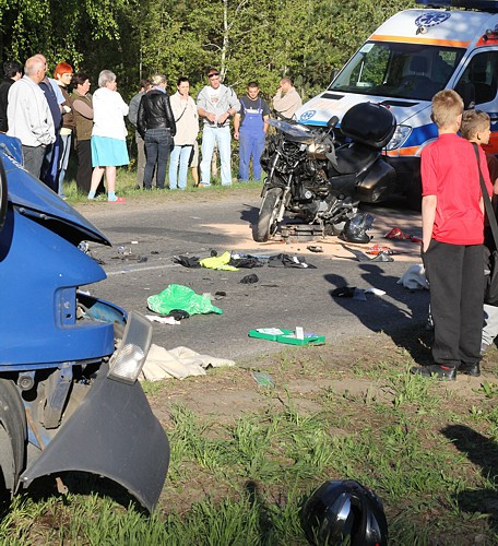Wypadek w Niekłończycy [foto]