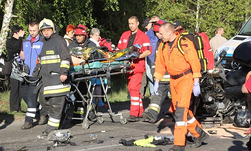 Wypadek w Niekłończycy [foto]