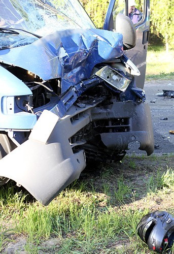 Wypadek w Niekłończycy [foto]