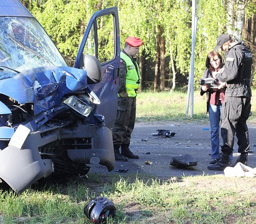 Wypadek w Niekłończycy [foto]