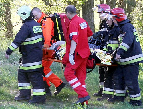 Wypadek w Niekłończycy [foto]