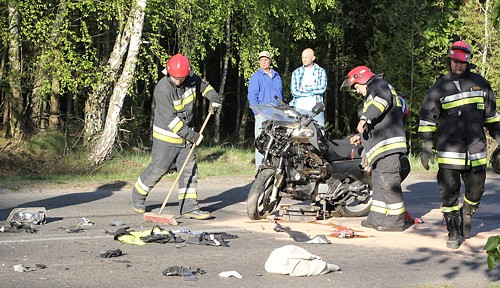 Wypadek w Niekłończycy [foto]