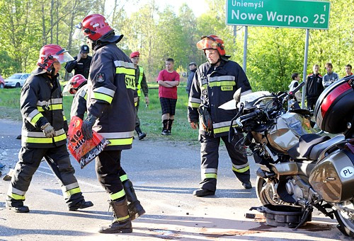 Wypadek w Niekłończycy [foto]