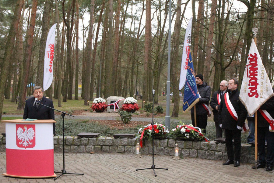 Skwer poświęcony Longinowi Komołowskiemu [foto/wideo]