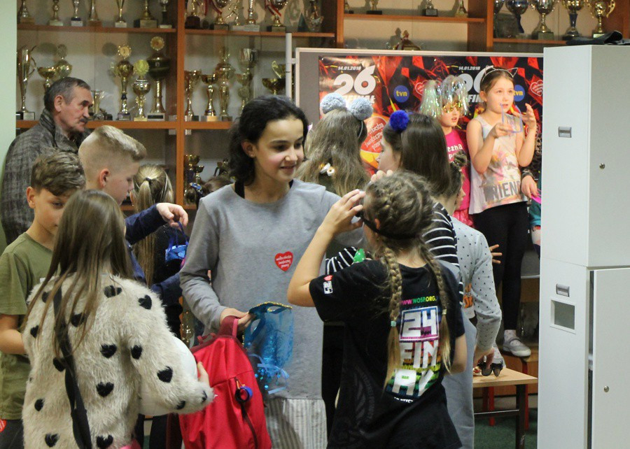 3597 zł zebrał sztab WOŚP w Szkole Podstawowej nr 1