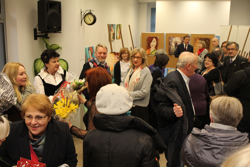 Wernisaż Elżbiety Michalskiej - Magia kobiety [foto]