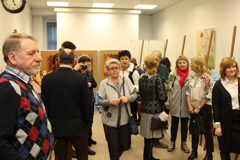 Wernisaż Elżbiety Michalskiej - Magia kobiety [foto]