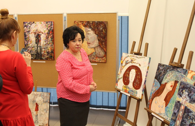 Wernisaż Elżbiety Michalskiej - Magia kobiety [foto]