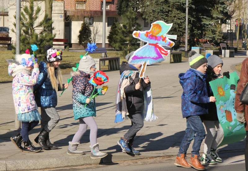 Dzieci ze Szkoły Podstawowej nr 1 pożegnały Zimę