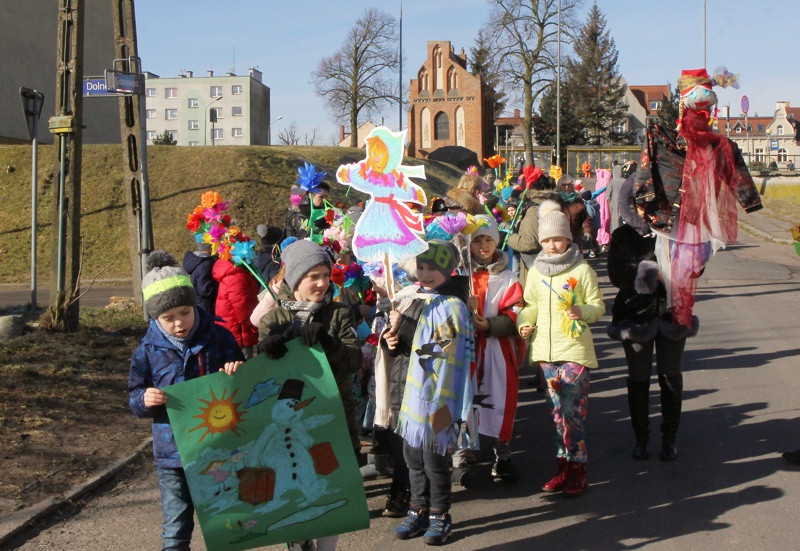 Dzieci ze Szkoły Podstawowej nr 1 pożegnały Zimę