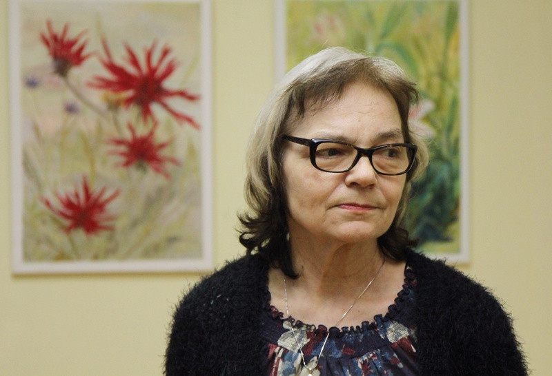 KWIATY Ewy Rutkowskiej w Galerii Literackiej