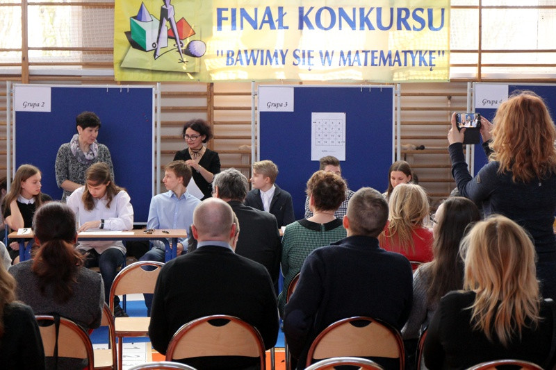 Finał konkursu „Bawimy się w matematykę” [foto]