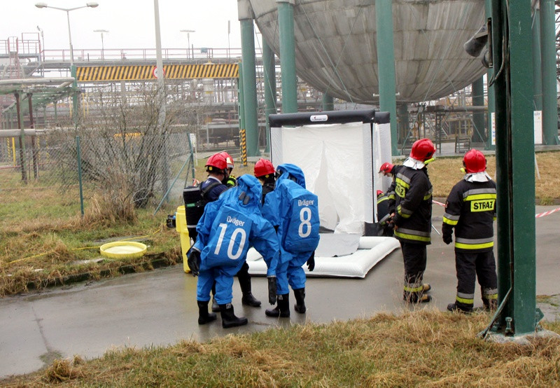 Krajowe ćwiczenia ratownicze „Azoty -18” [foto/wideo]