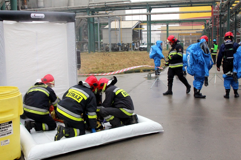 Krajowe ćwiczenia ratownicze „Azoty -18” [foto/wideo]