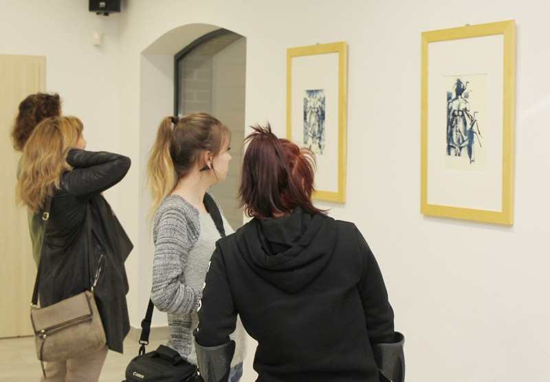 Wystawa Marka Noniewicza w Zalesiu [foto]