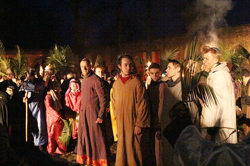 Misterium Męki Pańskiej w Jasienicy [foto/wideo]