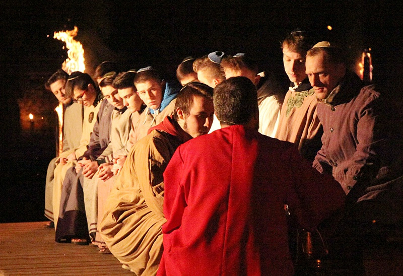 Misterium Męki Pańskiej w Jasienicy [foto/wideo]