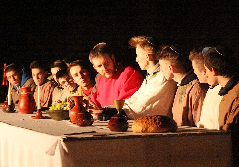 Misterium Męki Pańskiej w Jasienicy [foto/wideo]