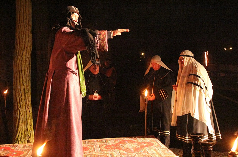 Misterium Męki Pańskiej w Jasienicy [foto/wideo]