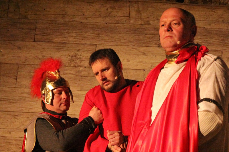 Misterium Męki Pańskiej w Jasienicy [foto/wideo]