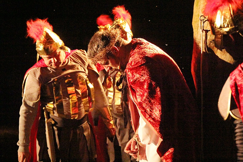 Misterium Męki Pańskiej w Jasienicy [foto/wideo]