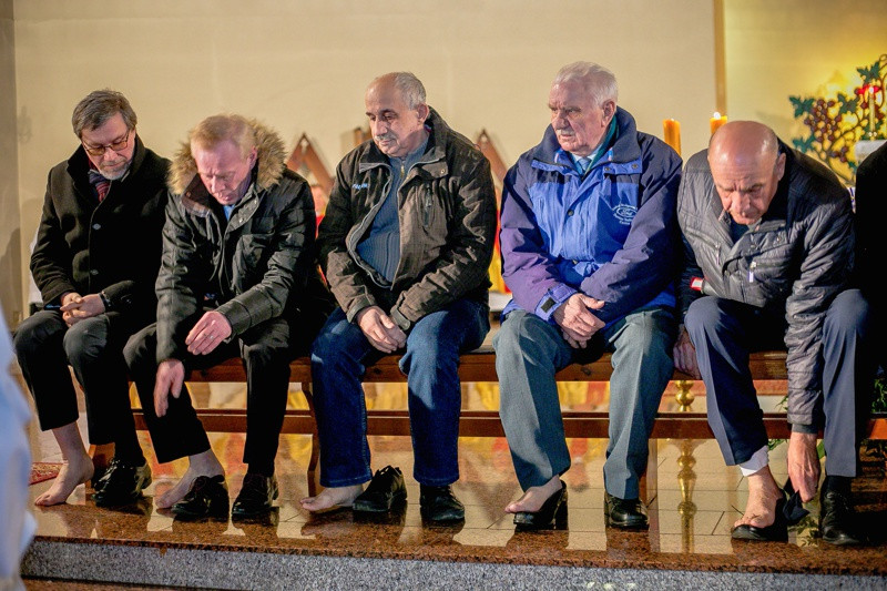 Msza Wieczerzy Pańskiej w parafii św. Kazimierza [foto]