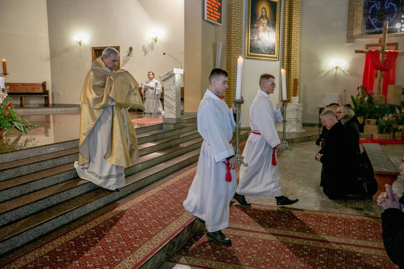 Msza Wieczerzy Pańskiej w parafii św. Kazimierza [foto]