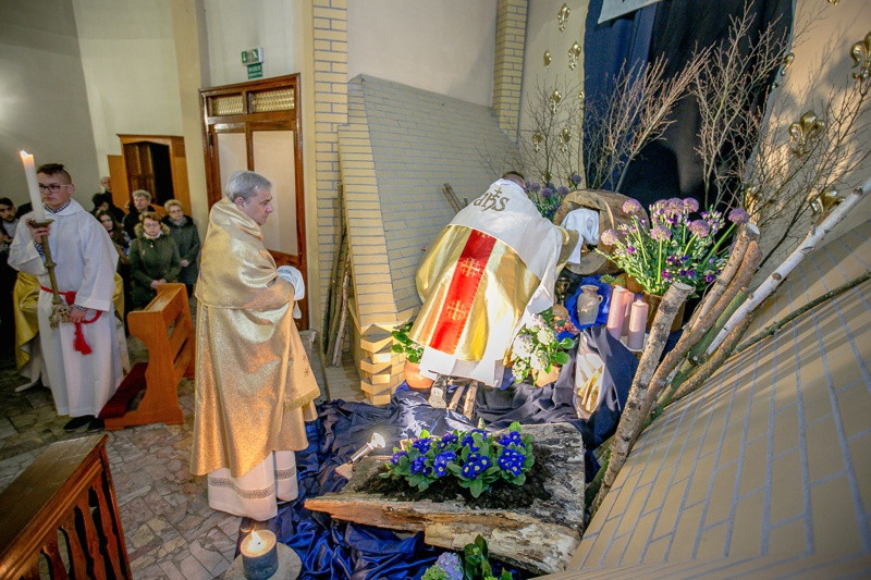 Msza Wieczerzy Pańskiej w parafii św. Kazimierza [foto]