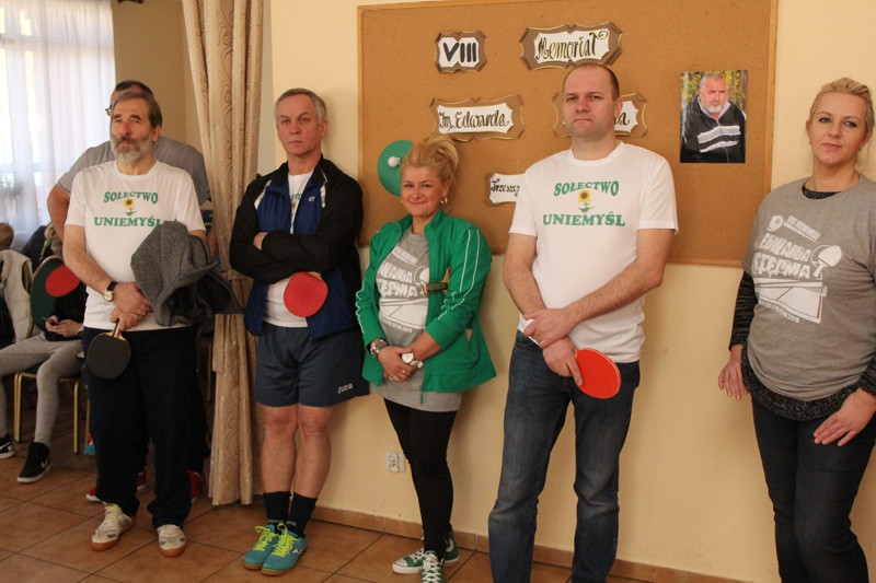 VIII Memoriał im. Edwarda Stępnia w Turnieju Tenisa Stołowego [foto]