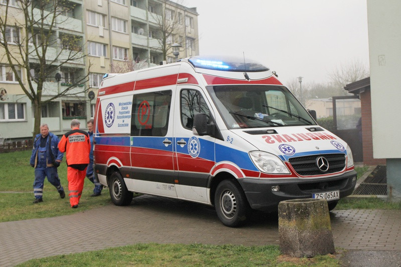 Pożar sklepu z odzieżą nową i używaną [foto/wideo]