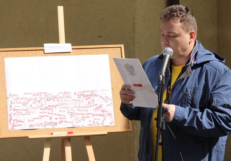 Uroczystość wciągnięcia flagi w PSONI [foto]