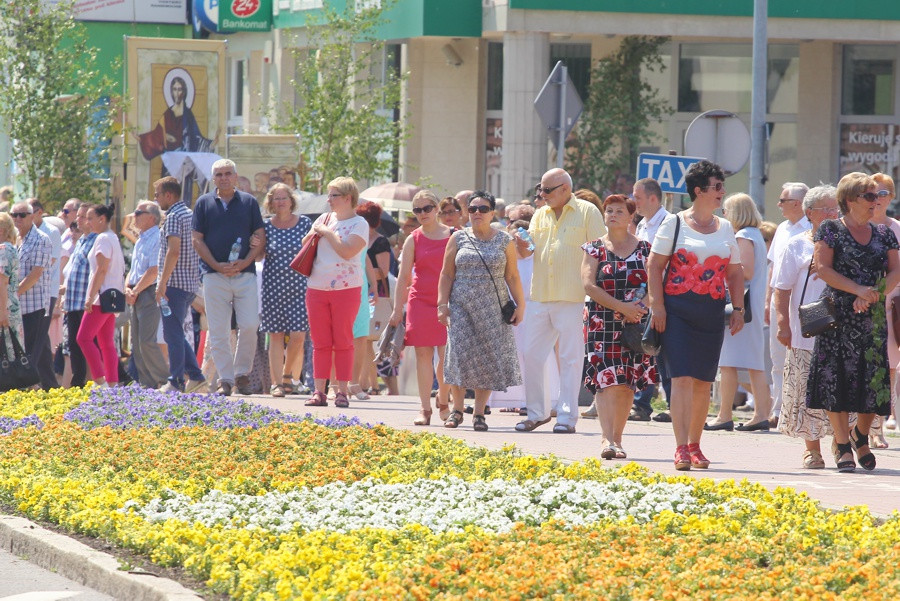 Boże Ciało w parafii pw. św. Kazimierza w Policach [foto]