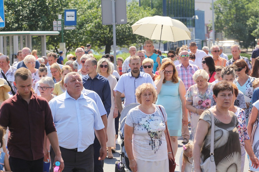 Boże Ciało w parafii pw. św. Kazimierza w Policach [foto]