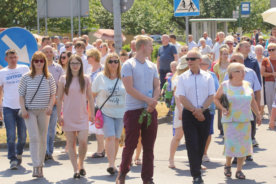 Boże Ciało w parafii pw. św. Kazimierza w Policach [foto]