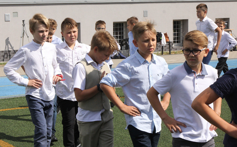 Poloneza czas zacząć... wyjątkowa lekcja w SP 1 [foto/wideo]