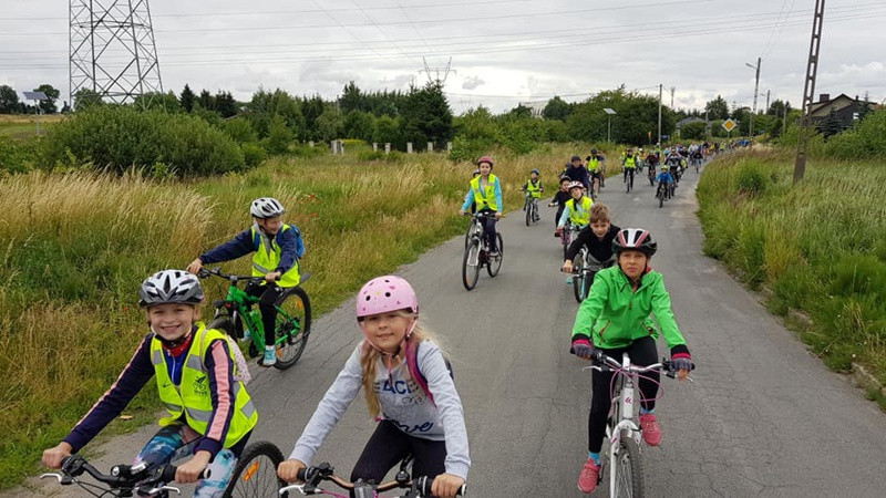Około 300 rowerzystów podczas Mierzyńskiego Rodzinnego Rajdu Rowerowego [foto]