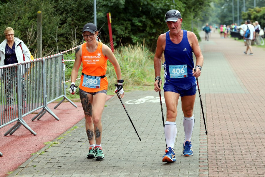 III BIEG NEPTUNA. Małgorzata Szymska i Marcin Baszuro najszybsi w Nordic [foto]