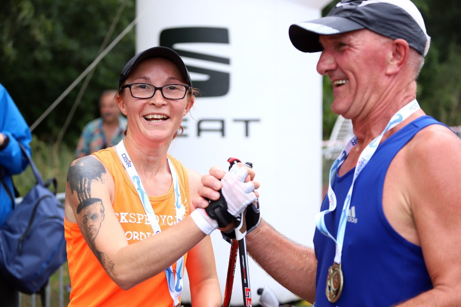 III BIEG NEPTUNA. Małgorzata Szymska i Marcin Baszuro najszybsi w Nordic [foto]