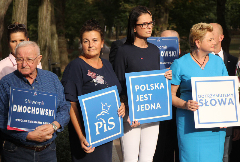 Sławomir Dmochowski kandydatem Prawa i Sprawiedliwości na burmistrza Polic [foto/wideo]