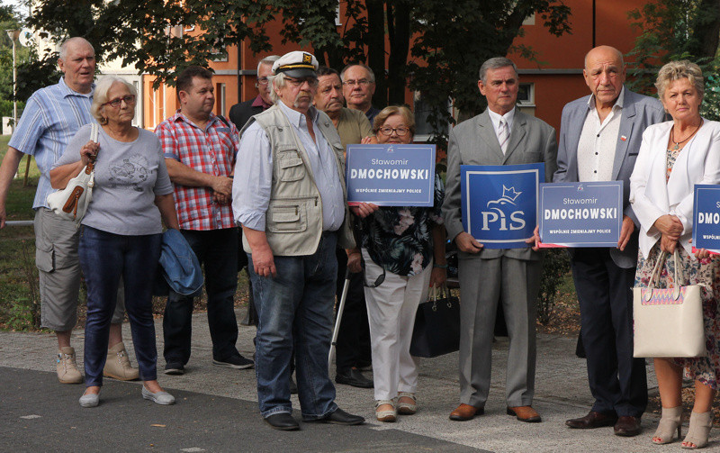 Sławomir Dmochowski kandydatem Prawa i Sprawiedliwości na burmistrza Polic [foto/wideo]