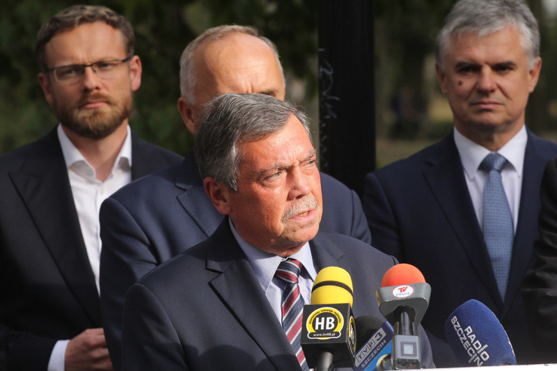 Sławomir Dmochowski kandydatem Prawa i Sprawiedliwości na burmistrza Polic [foto/wideo]