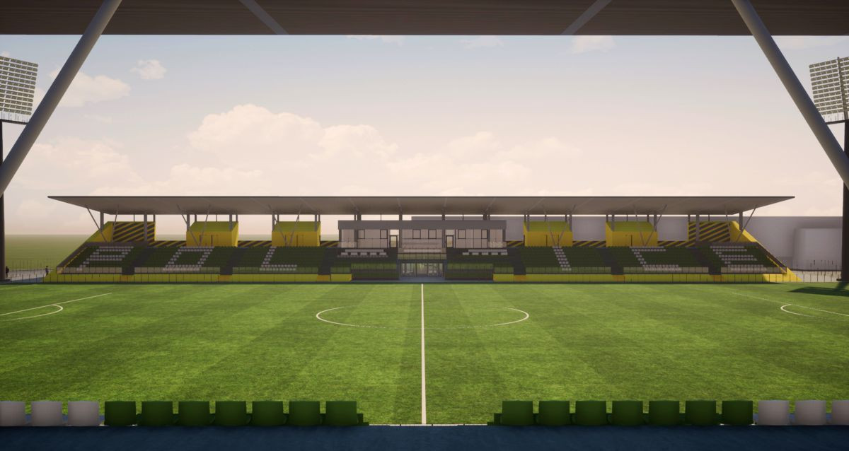 Przebudowa stadionu przy ul. Siedleckiej [foto]