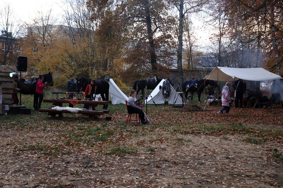 Widowisko historyczne w SOSW na 100-lecie niepodległości [foto]