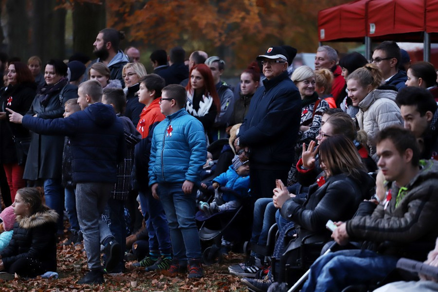 Widowisko historyczne w SOSW na 100-lecie niepodległości [foto]