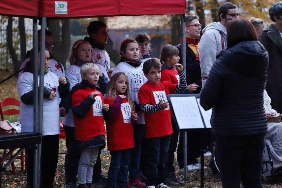 Widowisko historyczne w SOSW na 100-lecie niepodległości [foto]
