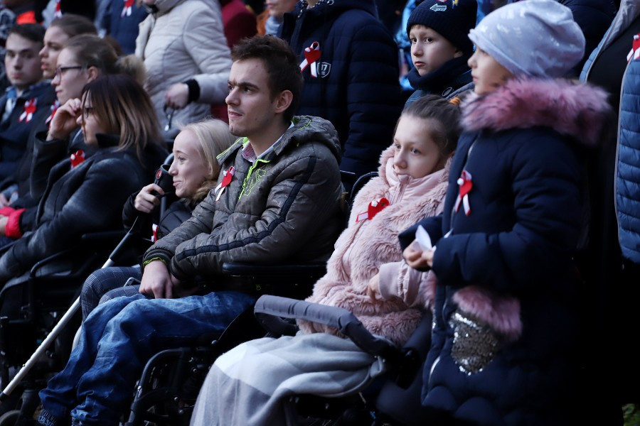 Widowisko historyczne w SOSW na 100-lecie niepodległości [foto]