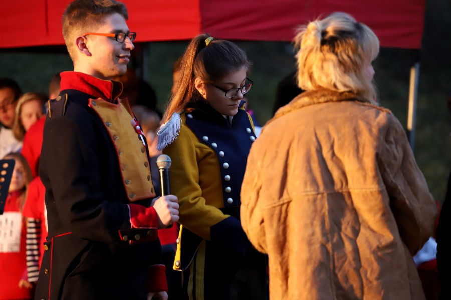 Widowisko historyczne w SOSW na 100-lecie niepodległości [foto]