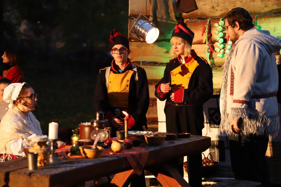 Widowisko historyczne w SOSW na 100-lecie niepodległości [foto]