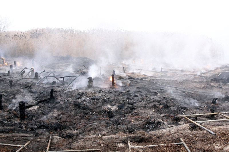 Tyle zostało z promenady spacerowej w Trzebieży [foto]